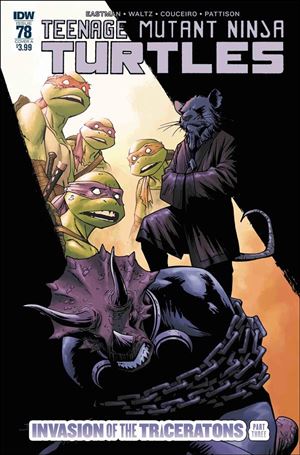 Teenage Mutant Ninja Turtles (2011) issue 78 Damian Couceiro Cover