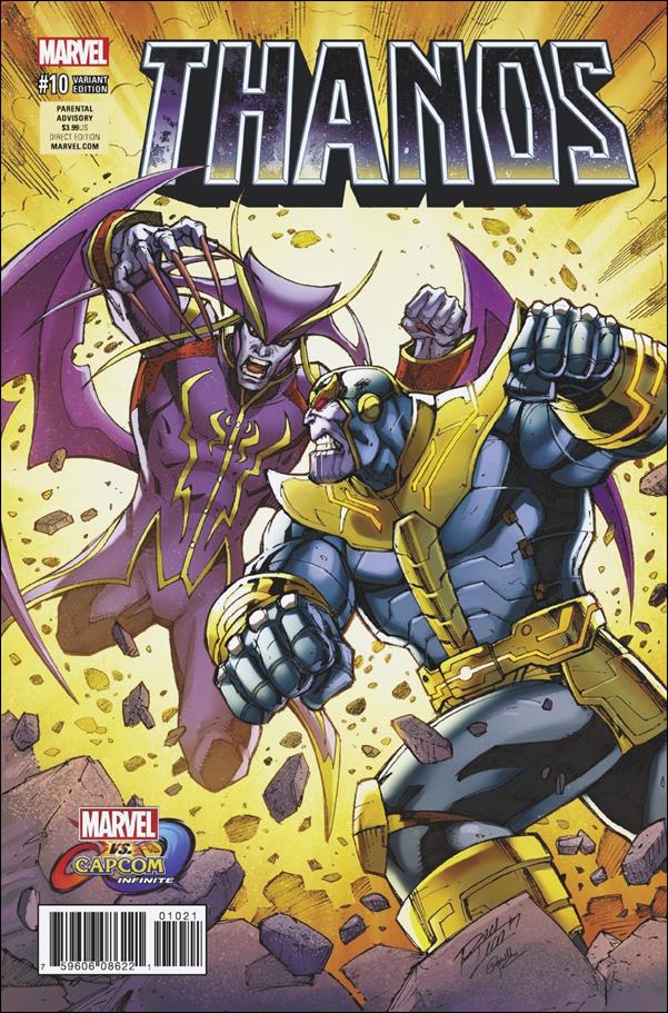 Thanos (2017) issue 10-B Ron Lim Marvel vs Capcom Cover