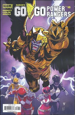 Saban's Go Go Power Rangers issue 18 Marcus To Cover