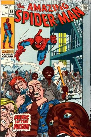 Amazing Spider-Man (1963) issue 99-B UK Price Cover