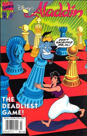 Disney's Aladdin issue 10-B Newsstand Edition