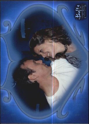 Buffy the Vampire Slayer: Connections (Base Set) card 51 Giles + Joyce: Magical Connection