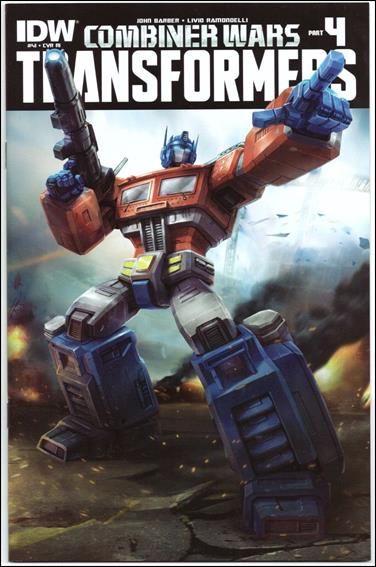 Transformers (2014) issue 41-C Hasbro 1:10 Cover