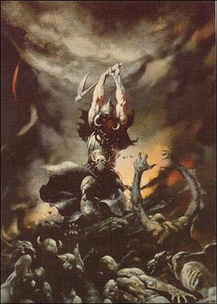Frazetta II: The Legend Continues  (Base Set) card 75 Death Dealer 2