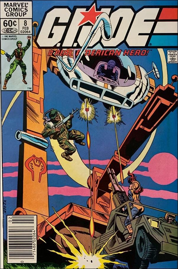 G.I. Joe: A Real American Hero issue 8-B Newsstand Cover