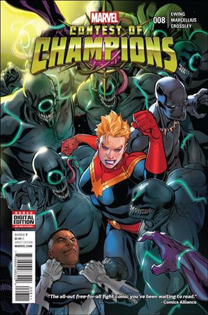 Contest of Champions issue 8 Paco Medina Cover