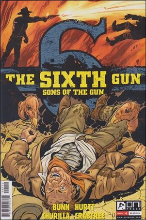 Sixth Gun: Sons of the Gun issue 1-B 2nd Printing Cover