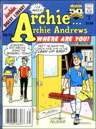 Archie…Archie Andrews, Where Are You Comics Digest Magazine issue 75