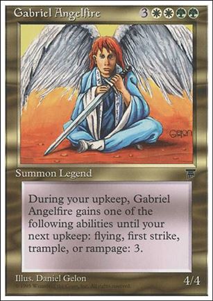 Magic the Gathering: Chronicles (Base Set) card 76 Gabriel Angelfire