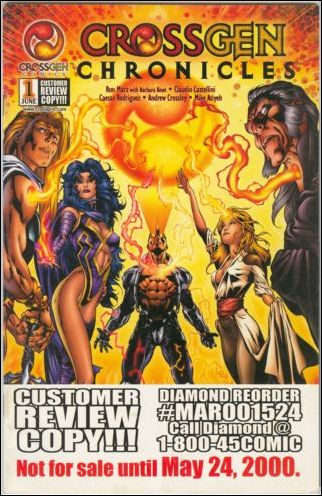 CrossGen Chronicles issue 1-B Customer Review Copy