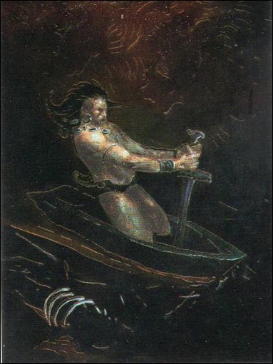 Conan III (Base Set) card 47 Savage Sword #221