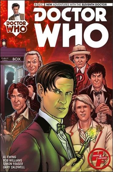 Doctor Who: The Eleventh Doctor issue 1-O Paul Hanley Heroes & Fantasies Cover