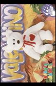 Beanie Babies Series 4 (Base Set) card 251 Valentino