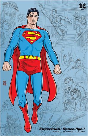 Superman: Space Age issue 1-D Mike Allred 1:50 Cover
