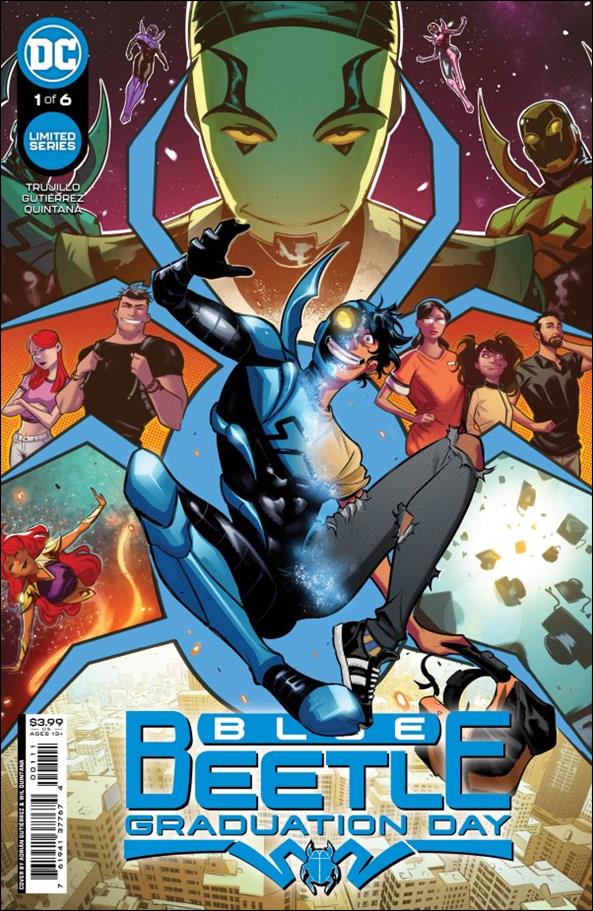 Blue Beetle: Graduation Day issue 1 Adrian Gutierrez Cover