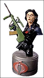 G.I. Joe Mini Resin Busts item 1 Baroness (Black) 1/2880