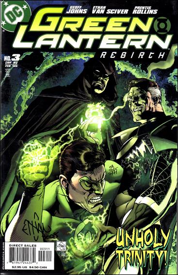 Green Lantern: Rebirth issue 3-B DF (Signed by Ethan Van Sciver) 1/499