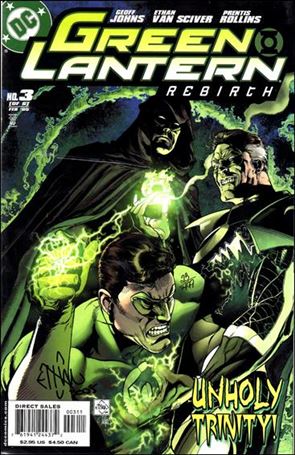 Green Lantern: Rebirth issue 3-B DF (Signed by Ethan Van Sciver) 1/499