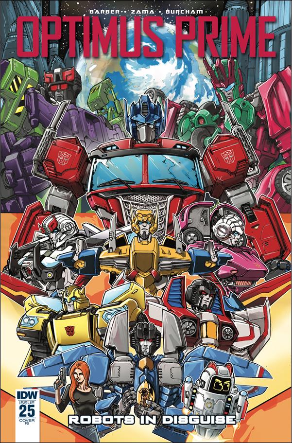 Optimus Prime issue 25-C Andrew Griffith 1:10 Cover