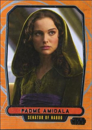 Star Wars Galactic Files (Base Set) card 68 Padme Amidala Senator of Naboo