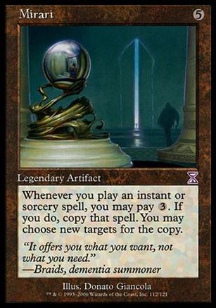 Magic the Gathering: Time Spiral (Timeshifted Subset) card 112 Mirari
