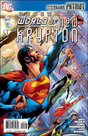 Superman: World of New Krypton issue 6-B Eddy Barrows 1:25 Cover