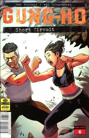 Gung-Ho (2019) issue 6-C Steven Cummings Cover