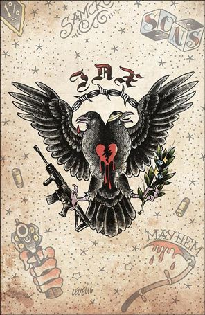 Sons of Anarchy Redwood Original issue 1-C Brian Level 1:20 Cover
