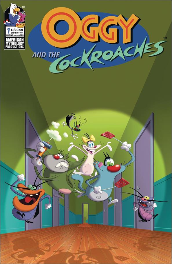 Oggy and the Cockroaches issue 1-C Animation Cel Art Cover 1/350