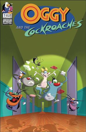 Oggy and the Cockroaches issue 1-C Animation Cel Art Cover 1/350