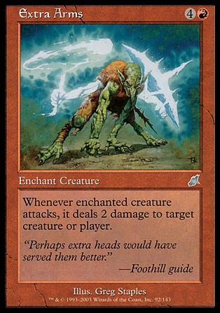 Magic the Gathering: Scourge (Base Set) card 92 Extra Arms