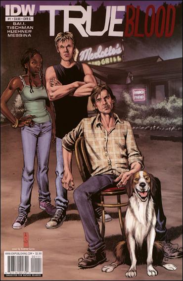 True Blood (2010) issue 1-C Andrew Currie Cover