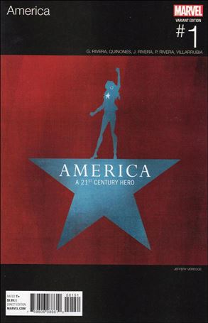 America (2017) issue 1-D Jeffrey Veregge Hip Hop Cover