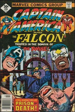 Captain America (1968) issue 206-C Whitman Cover