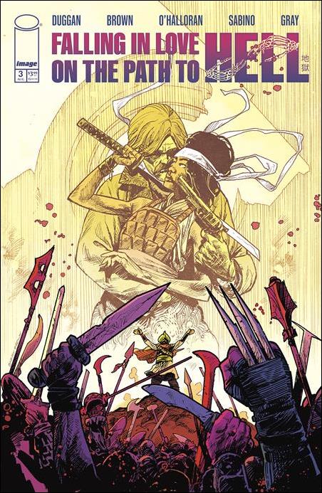 Falling in Love on the Path to Hell issue 3 Garry Brown Cover