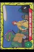 Teenage Mutant Ninja Turtles: Series 1 (Base Set) card 46 Trapped By Their Foe!
