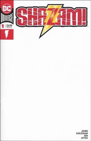 Shazam! (2018) issue 1-C Blank/Sketch Cover
