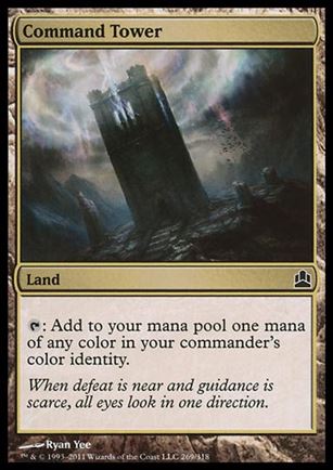 Magic the Gathering: Commander (Base Set) card 269 Command Tower