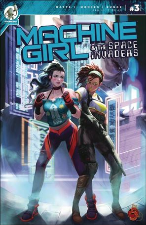 Machine Girl & the Space Invaders issue 3