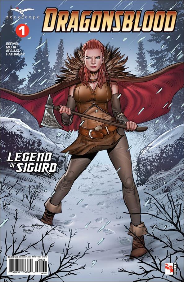 Dragonsblood issue 1-C Kevin McCoy Cover