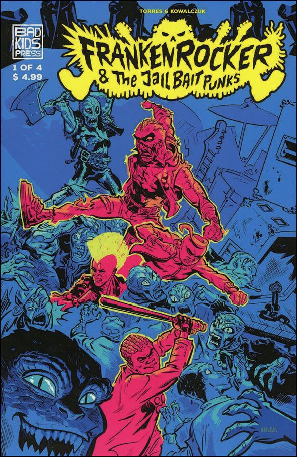Frankenrocker & the Jailbait Punks issue 1-B Brian Churilla Cover