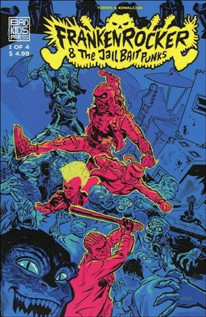 Frankenrocker & the Jailbait Punks issue 1-B Brian Churilla Cover