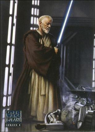 Star Wars Galaxy: Series 4 (Base Set) card 5 Obi-Wan Kenobi