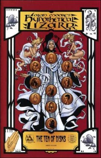 Alan Moore's Hypothetical Lizard issue 3-D Tarot Cover
