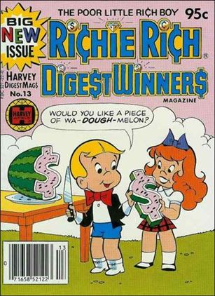 Richie Rich Digest Winners issue 13