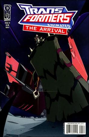 Transformers Animated: The Arrival issue 4-B Josh Burcham Cover