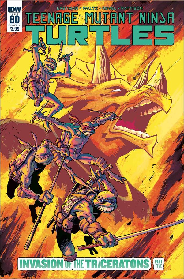Teenage Mutant Ninja Turtles (2011) issue 80 Damian Coucerio Cover