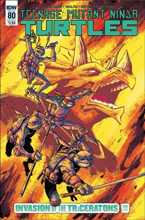 Teenage Mutant Ninja Turtles (2011) issue 80 Damian Coucerio Cover
