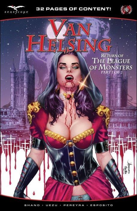 Van Helsing: Return of the League of Monsters issue 1-C Jay Anacleto Cover
