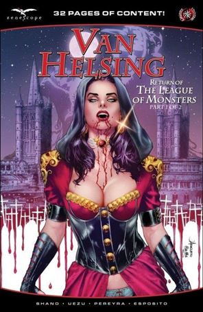 Van Helsing: Return of the League of Monsters issue 1-C Jay Anacleto Cover